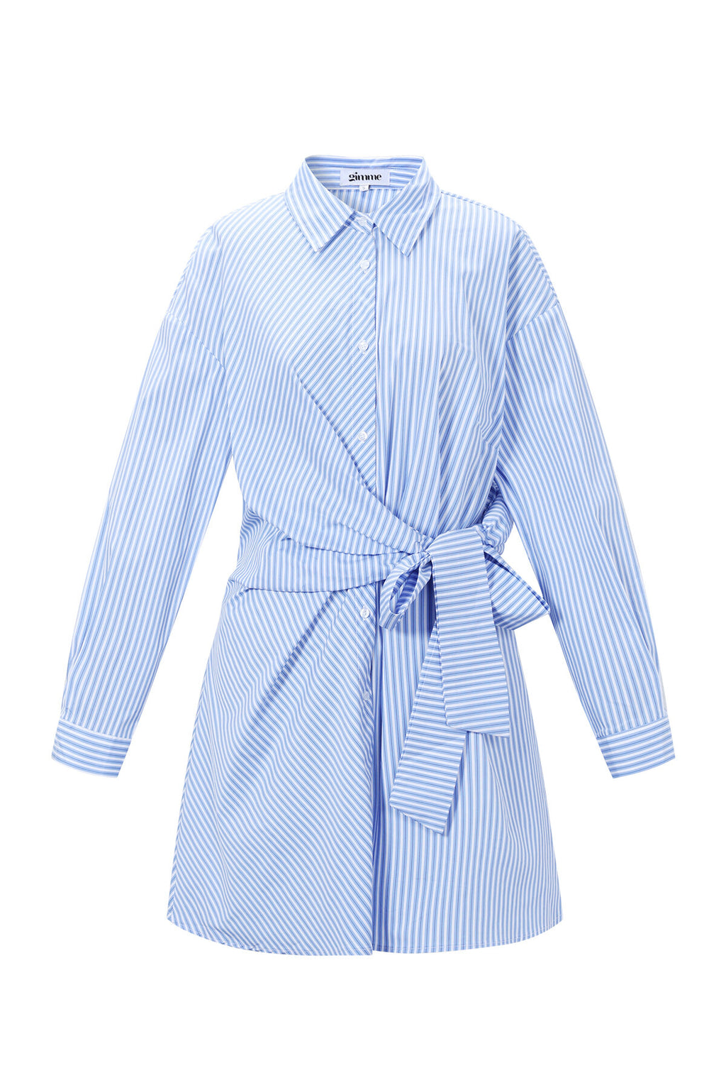 Knotted Blouse Dress