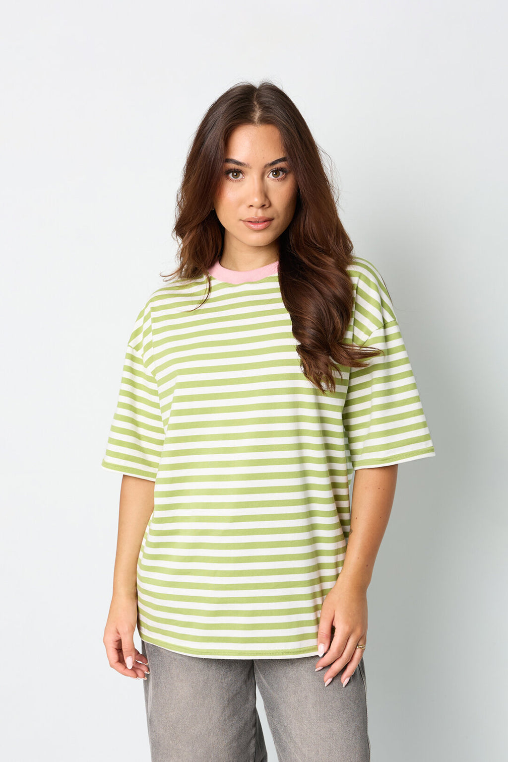 The Colorful Striped Tee