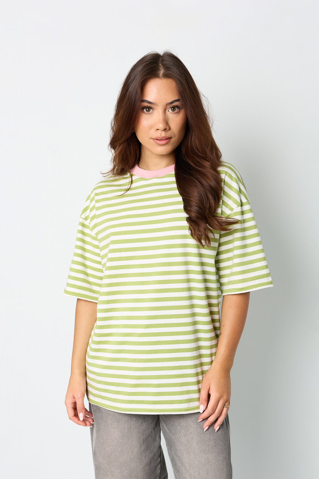 The Colorful Striped Tee