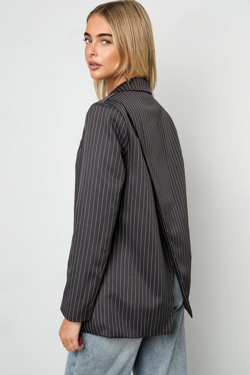 Asymmetrical blazer