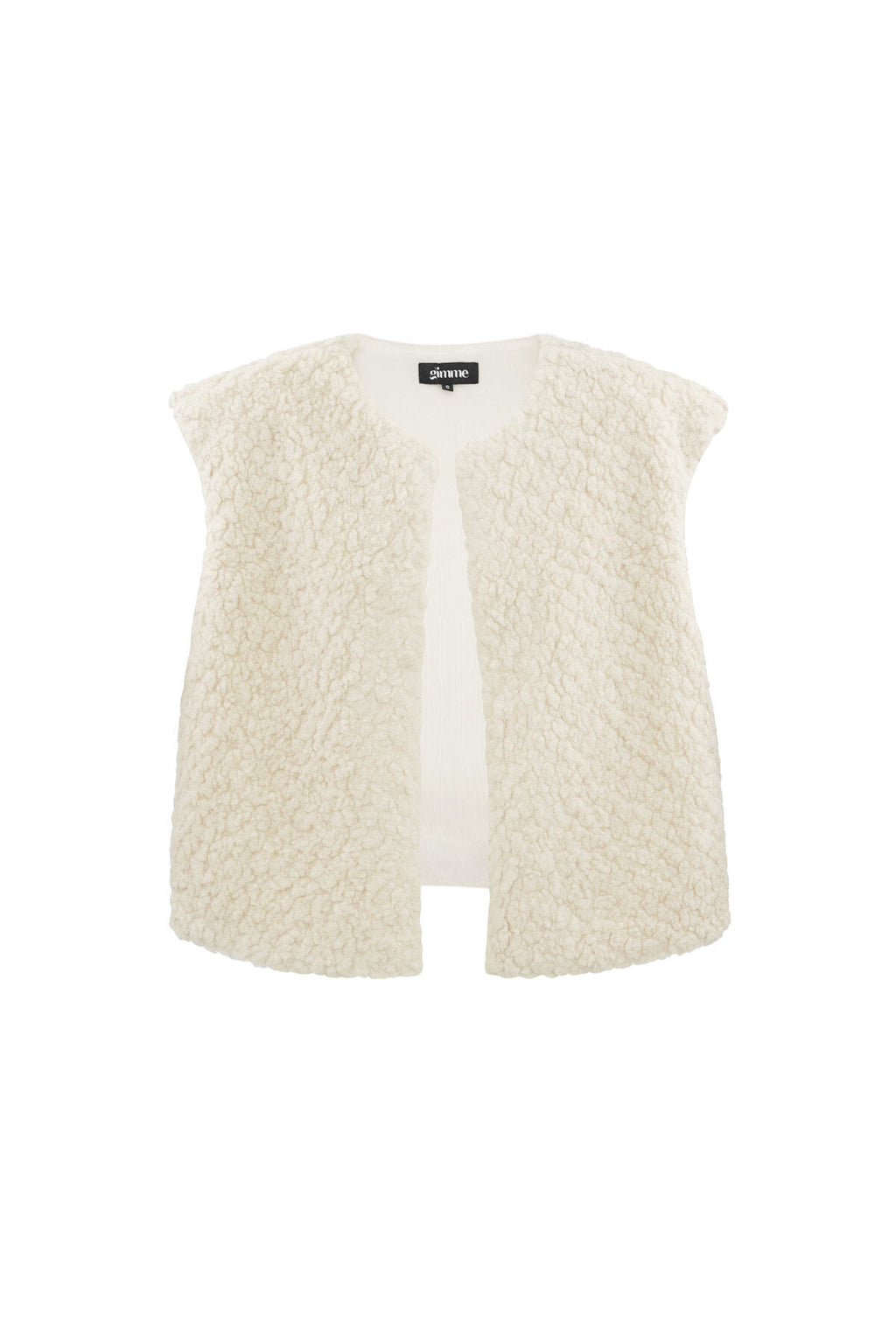 Woven Polyester Fiber Women's Vest Casual Solid Color Fall/Winter