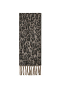 Wintersjaals met bloemenprint, casual, polyester, dagelijkse accessoires