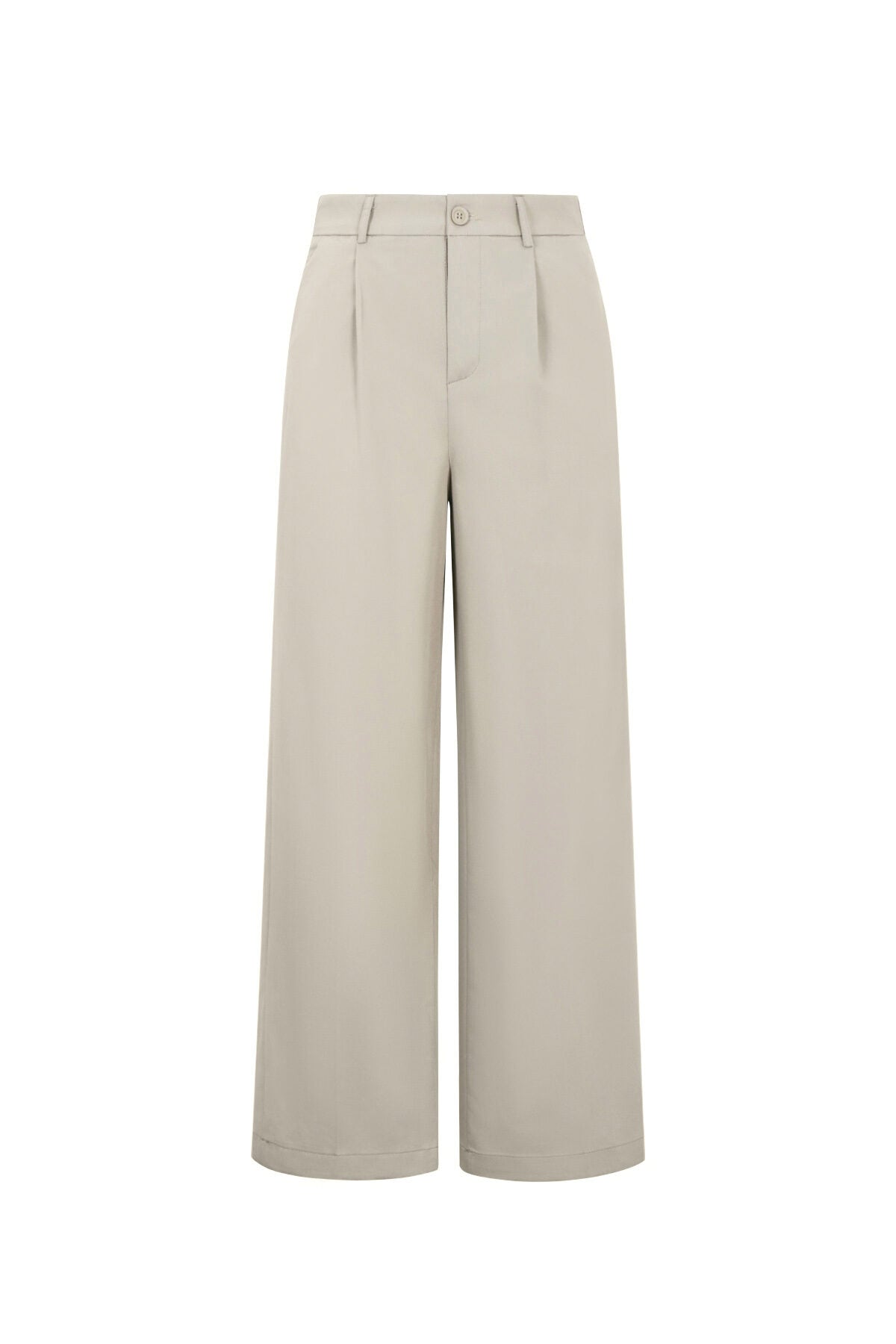 Woven Polyester Fiber Women's Straight Leg Pants Casual Fall/Winter