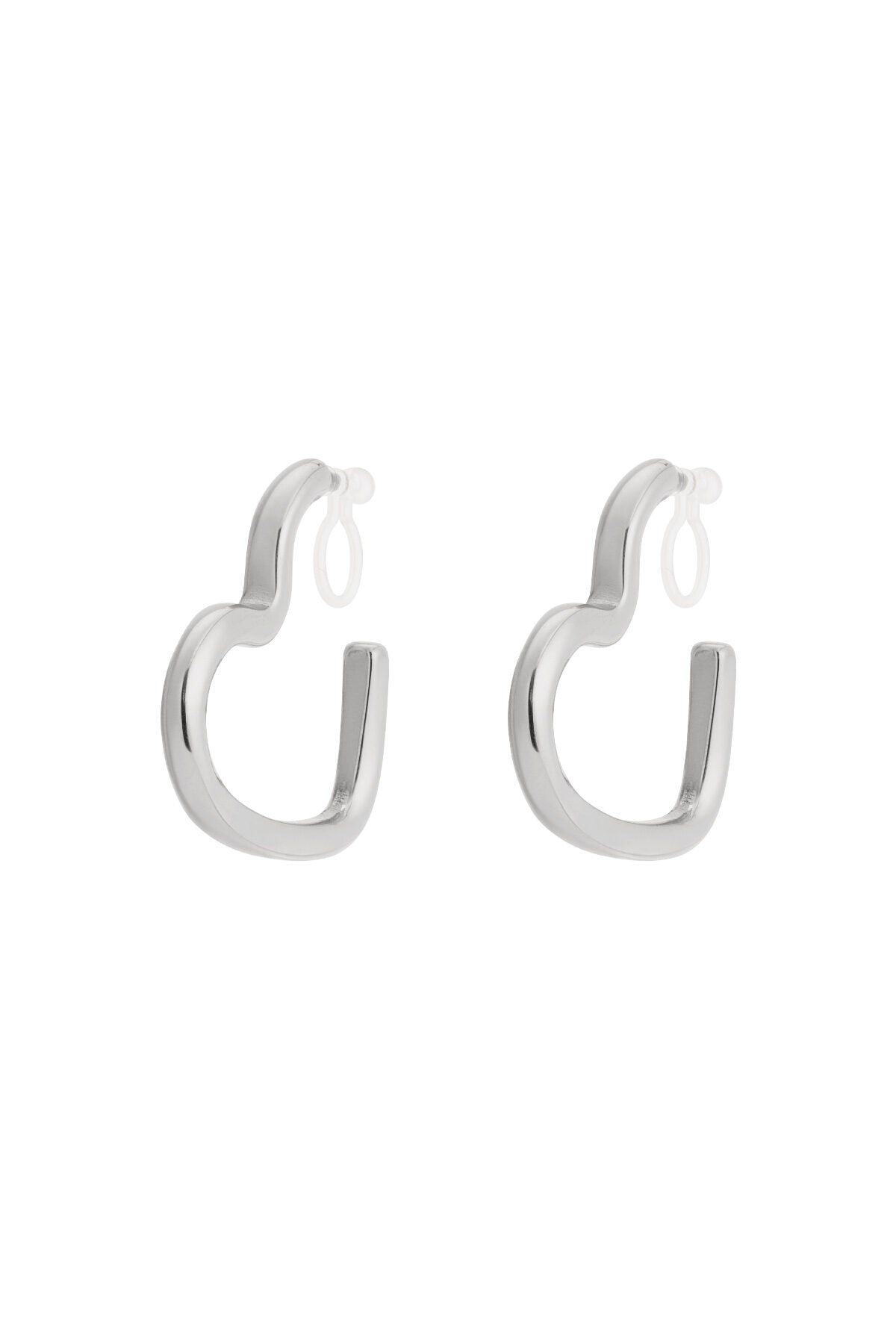 Heart Clip Earrings